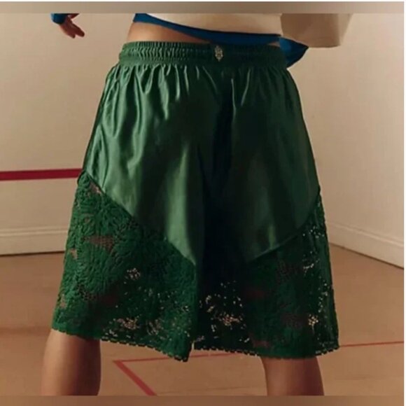 Free People NWT Roster Shorts in Heritage Green size L - Picture 1 of 7
